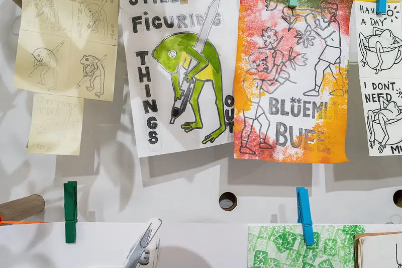 Ausstellung von Yolanda Keiser im Dilemma Zug